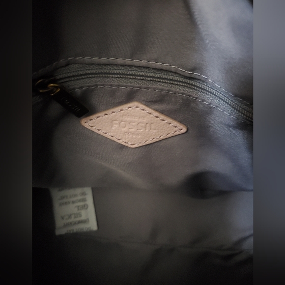 Fossil Sydney Satchel Pink Leather - Picture 10 of 12